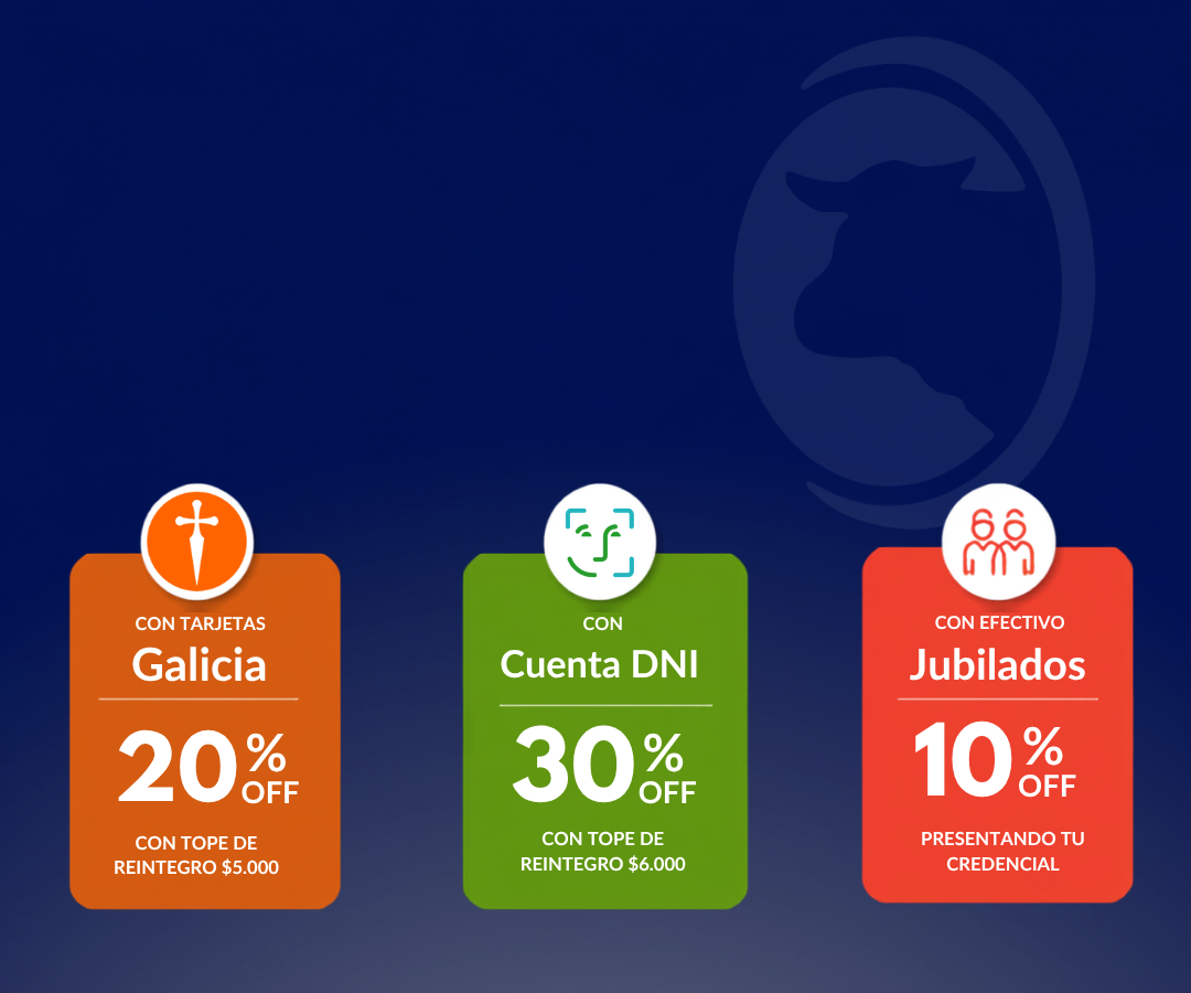 Beneficios con Galicia, Cuenta DNI y jubilados